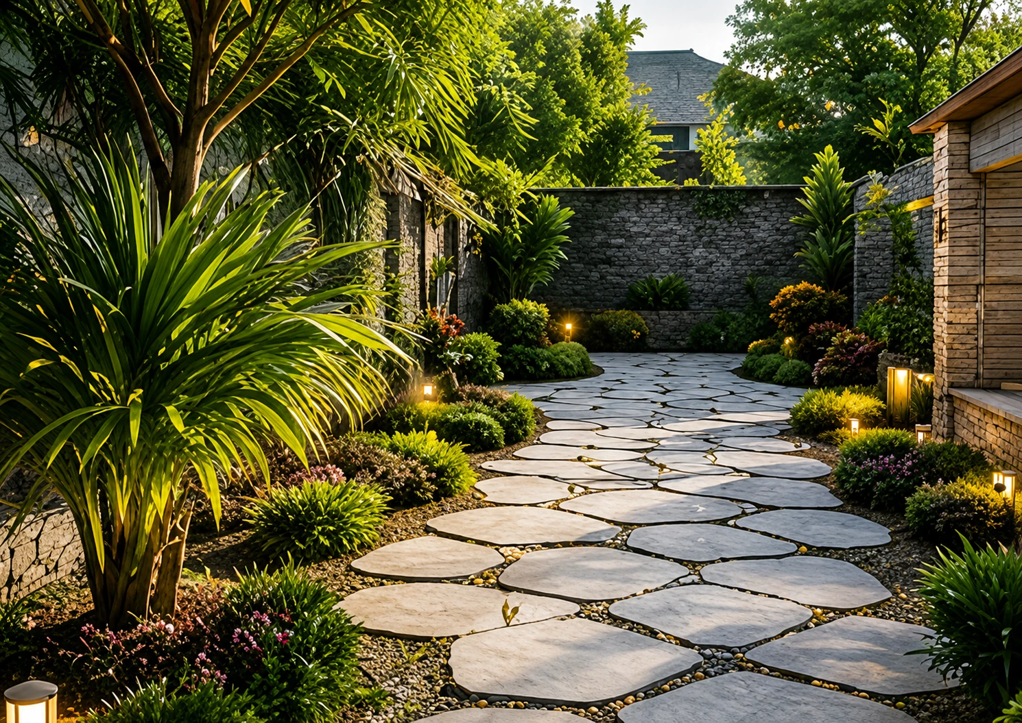 Visual placeholder for external and landscape works